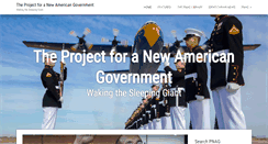 Desktop Screenshot of newamericangovernment.org